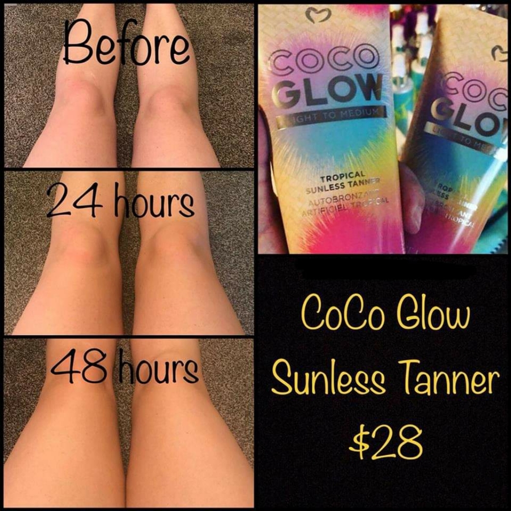 Coco glow sunless tanner